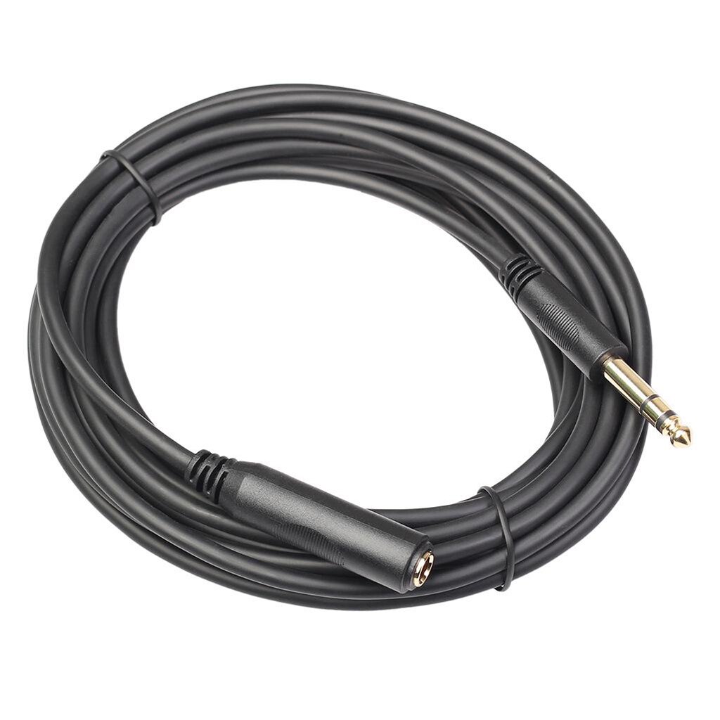 Câble Audio Jack 6,35mm Vers 3,5mm Pour Relier Guitare, Smartphone Ou Home Cinéma - 5