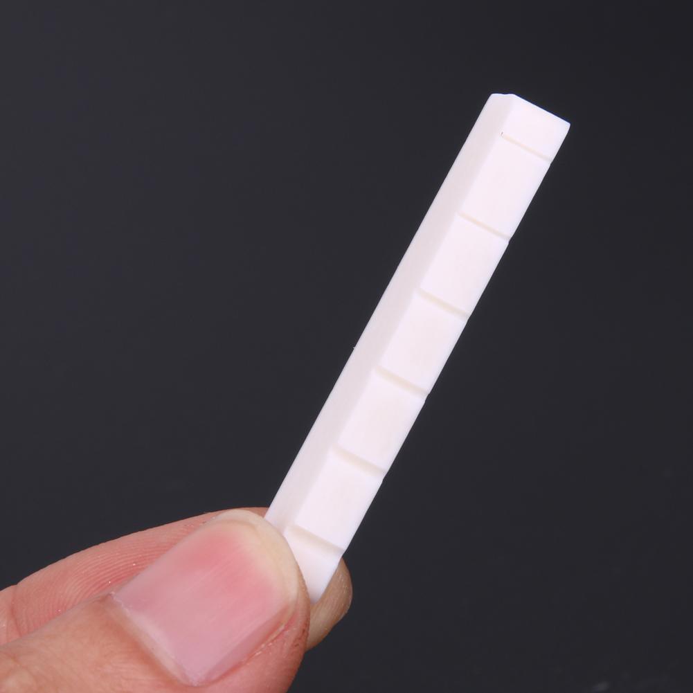 43mm Beige Büffel Knochen murmeln für Les paul LP 6 Schnur Volk Gitarre Tragbare Schnur Elektrische Gitarre Gitarre Teile zubehör