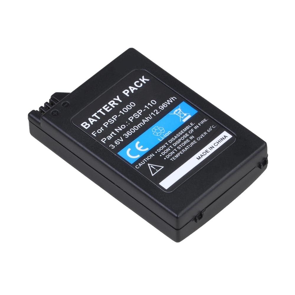 Powertrust 3.6V 3600 Mah PSP-1000 PSP1000 Oplaadbare Batterij Voor Sony 98523, PSP-1001, PSP-110: 1Battery