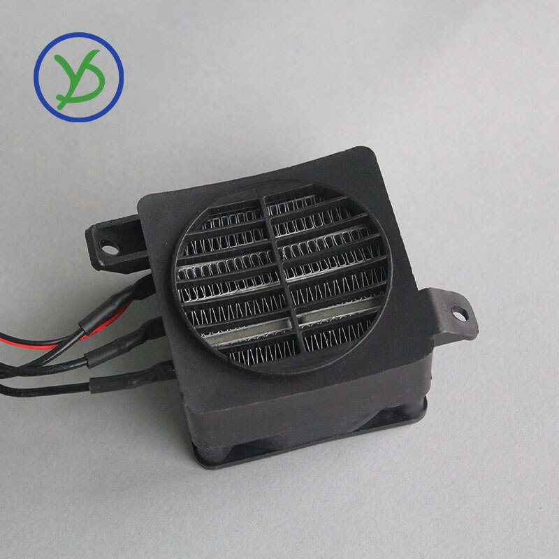 180W 12V Dc Thermostatische Elektrische Kachel Ptc Fan Heater Incubator Heater Verwarmingselement Kleine Ruimte Verwarming