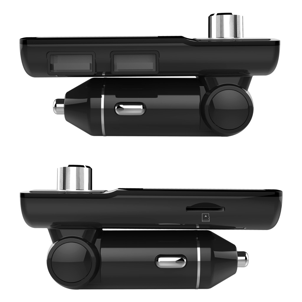 35# BC45 Wireless In-Car Bluetooth FM Transmitter Dual USB Input TF Card Car Kit Car Audio MP3 Player Aux Modulator