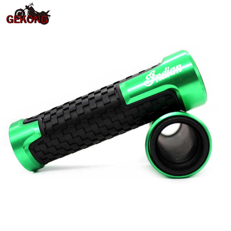 Fit For Indian FTR 1200 S FTR1200 Carbon / Rally Chief VINTAGE Scout Motorcycle Handlebar Hand Grips Handle Bar End Cap: WHITE