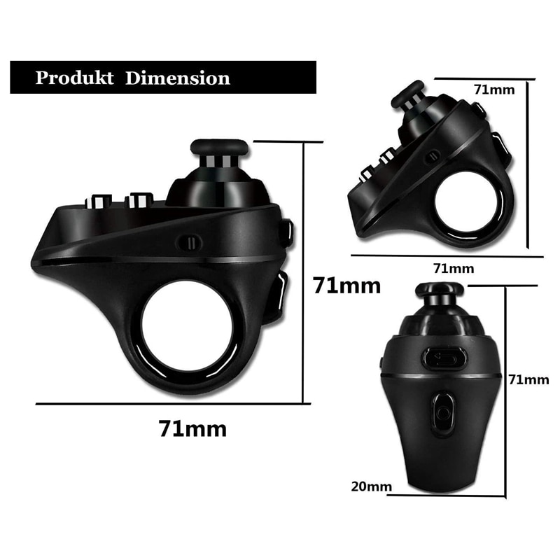 VR Controller Wireless Gamepad Joystick Wireless Bluetooth Gamepad VR 3D Virtual Reality Glasses Helmet Remote Control