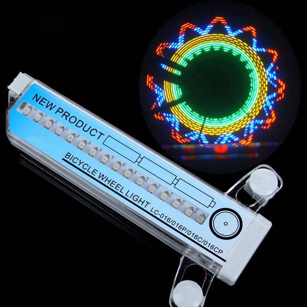 32Led Bicycle Wind Fire Wheel Wheel Lamp Spoke Light Double-Sided Wind And Fire Wheel Riding Equipment