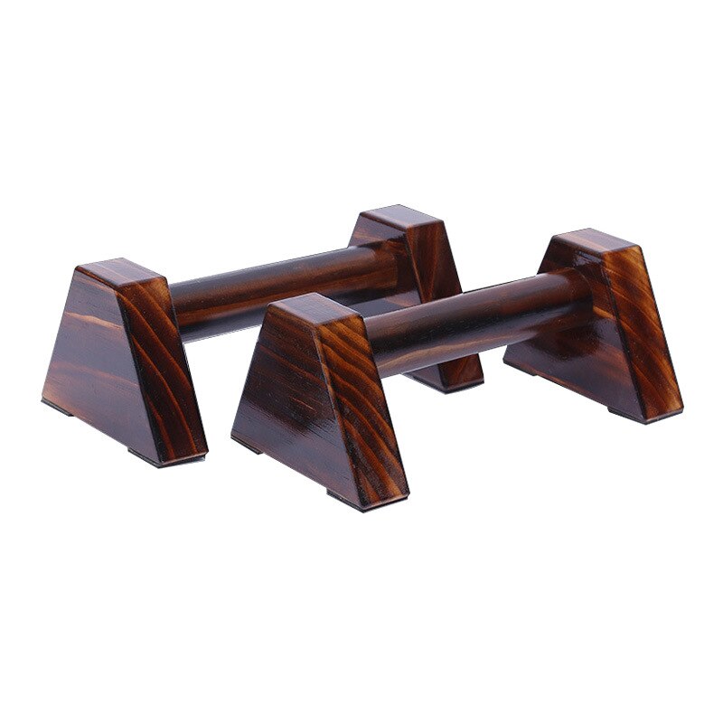Træ calisthenics håndstand gym trænings træning parallel stang 1 par fitness sport push up stativer dobbelt stang beslag 25cm