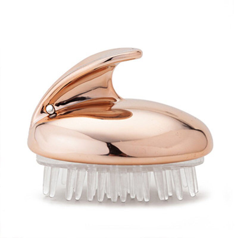 Jopet-escova de banho para pets, massageador de pets, silicone, couro cabeludo, pelo de cachorro, escovas macias, pentes, esfregão, banho: Dourado