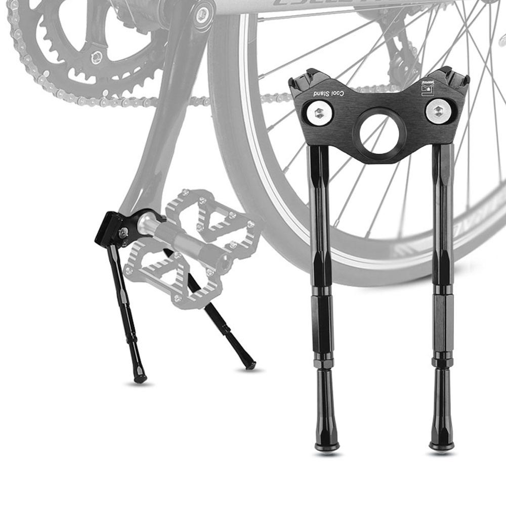Mountain Bike Road Adjustable Crank Bike Stand Pedal Support Bracket Adjustable MTB Road Bicycle Kickstand Parking Rack Support