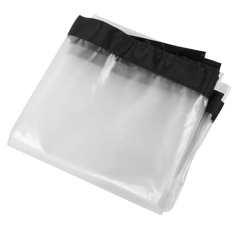 Plastic 1mx2m Rain Tarp Transparent Cover Shade Sail Garden Bonsai Succulent Plants Cover Clear Rain Tarp