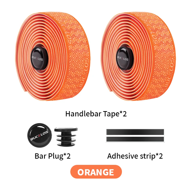 BUCKLOS cintas para manillar de bicicleta, cinta para manillar de bicicleta de carretera, antideslizante, impermeable, envoltura para barra de ciclismo, accesorios para bicicleta de carretera: Amarillo