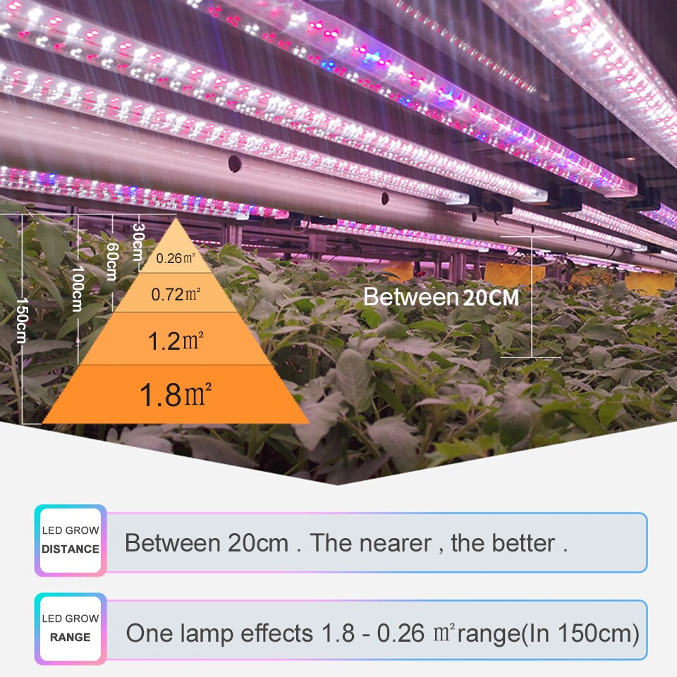 5Pcs 50W Led Grow Light Volledige Spectrum Led Strip SMD5730 Indoor Kweektent Hydrocultuur Uv Verlichting Voor Planten lamp Phytolamp Fitolamp