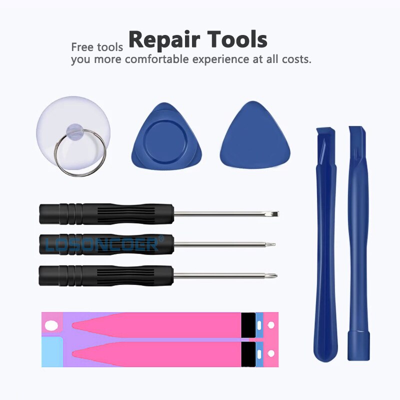 Batteria LOSONCOER 6400mAh LIS1569ERPC per batteria Sony Xperia tavoletta Z3 compatto SGP611 SGP612 SGP621