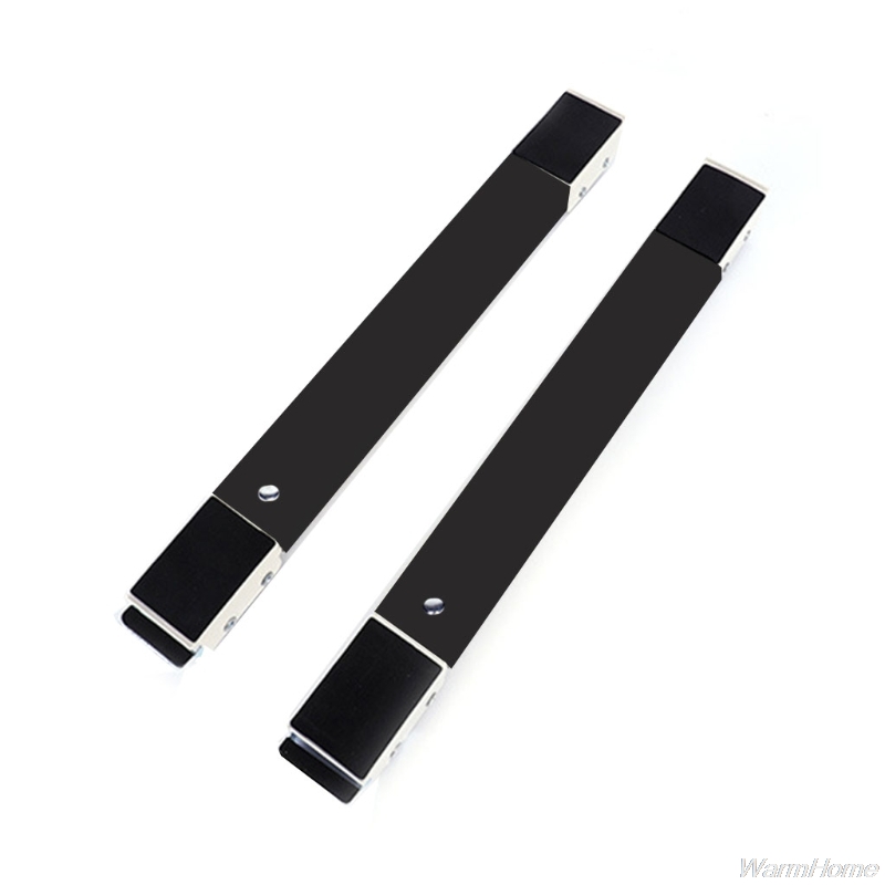 2 Pcs Drum Washing Machine Refrigerator Mobile Base Stand Bracket Multi-functional Movable Trolley Fixed Mount Racks