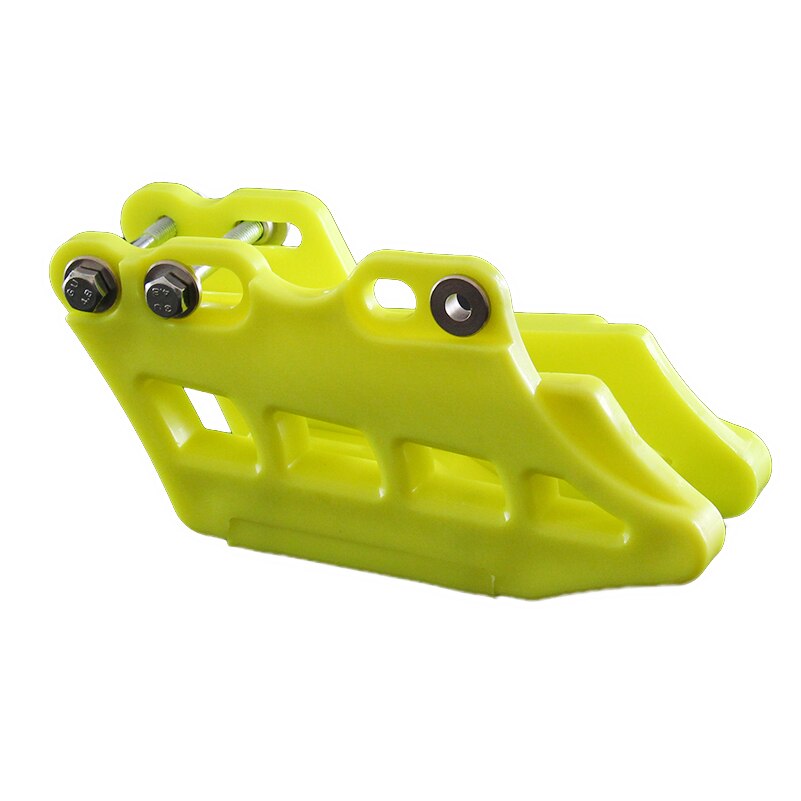 CHAIN GUIDE BLOCK Rear Plastic chain guard FIT -16 RMZ250 RMZ450 motorcycle motorcross spare parts: Fluorescent yellow