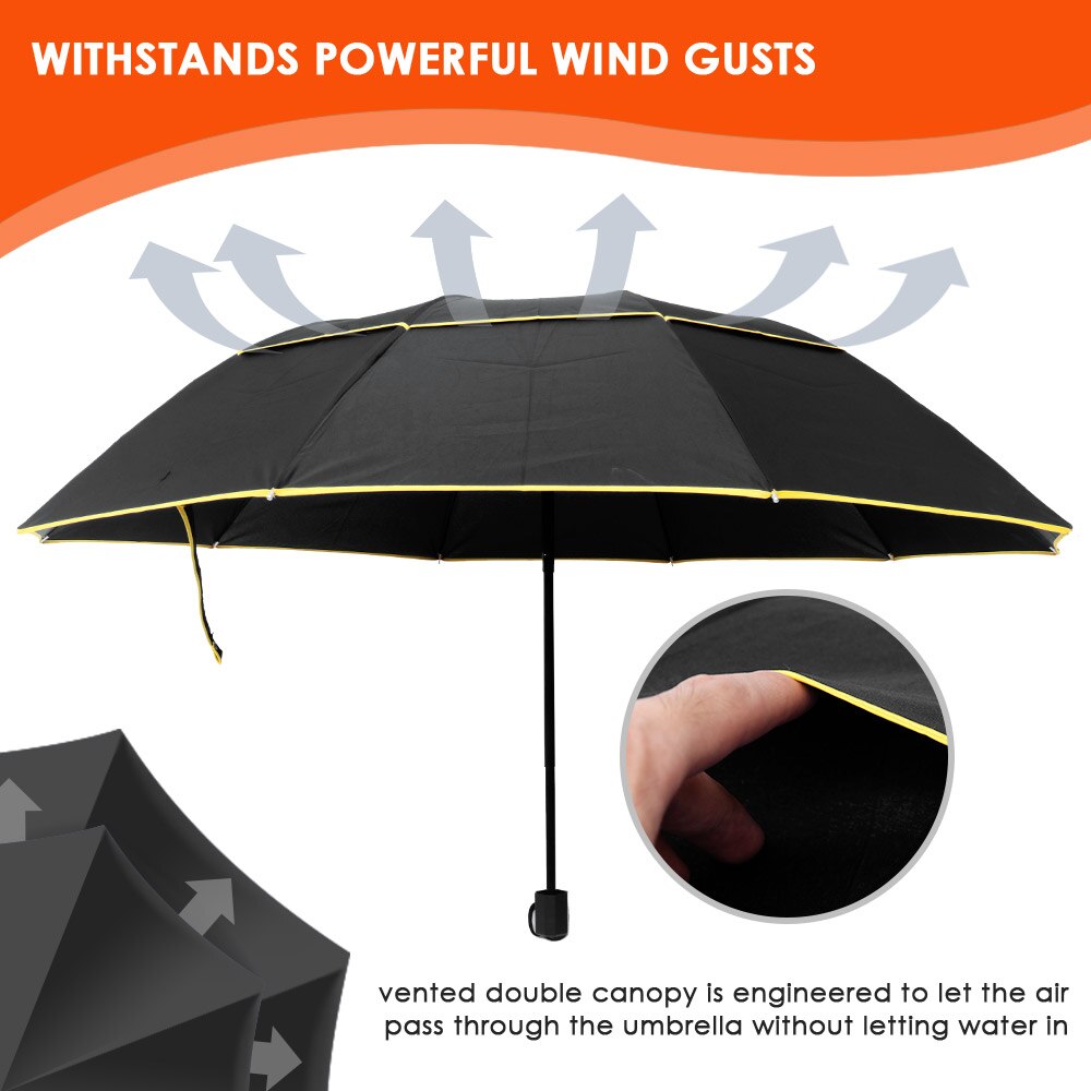 Anti Uv Big Umbrella Rain Women Folding Windproof Sun Large Men Hi-Q Corporation Umbrellas Female Parasol Paraguas Chinese