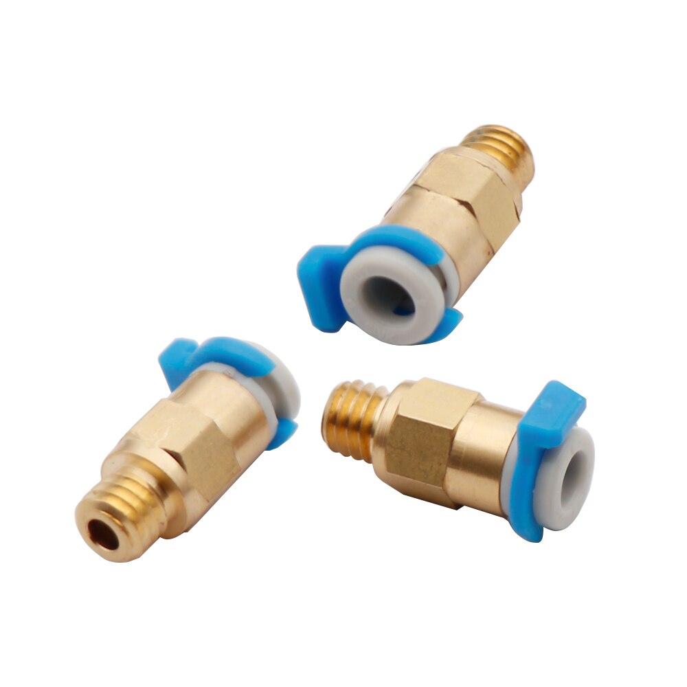 1pc bowden estrusore One-touch Pneumatico raccordi comune 4*2 millimetri tubo KJH 04M6 Con il catenaccio per 1.75 millimetri creality cr10 Ender3 3D stampante