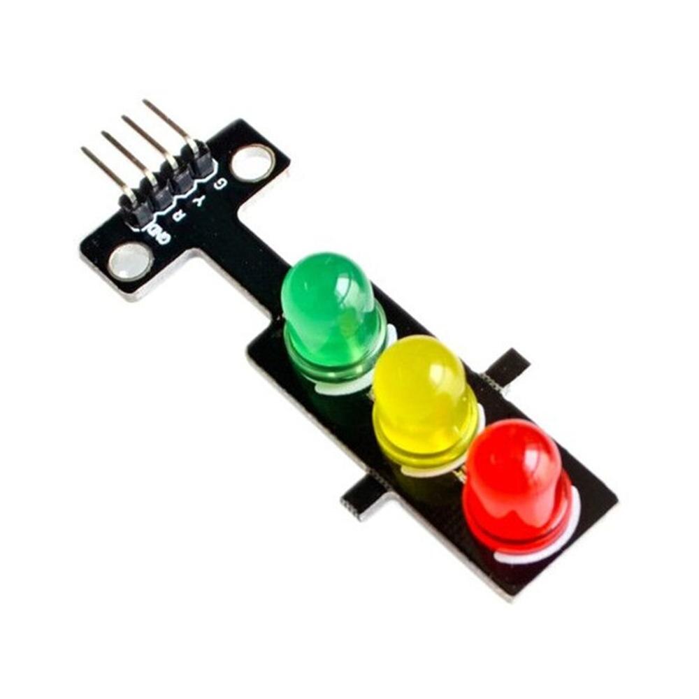 Led trafiklys modul 5 vdigital signal output trafiklys modul / almindelig lysstyrke 3 lys separat kontrol