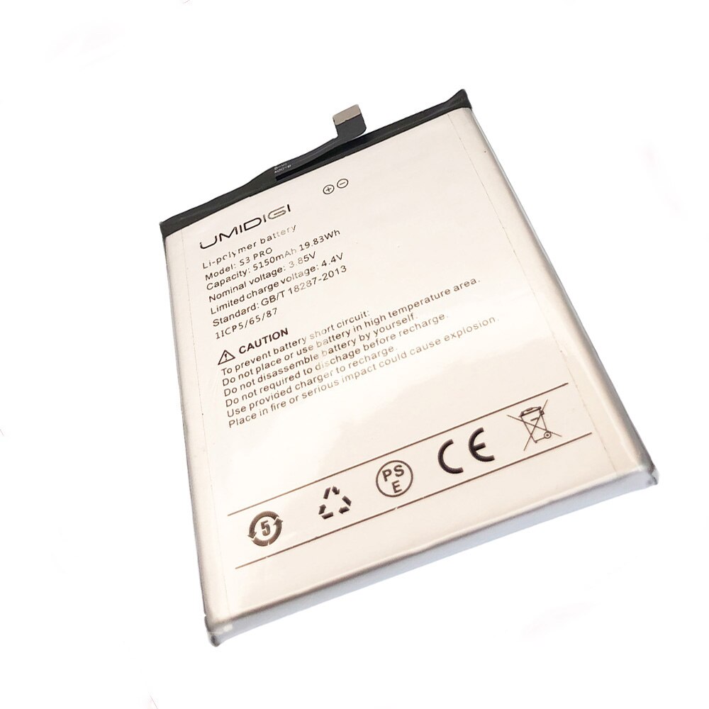 ISUNOO-Batería de teléfono de 5150mAh, para UMI Umidigi F1 F1 Play S3 Pro con herramientas