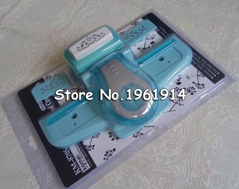 1pc Large Fancy border embossing punch scrapbooking handmade edge device DIY paper cutter Craft perforadora de papel