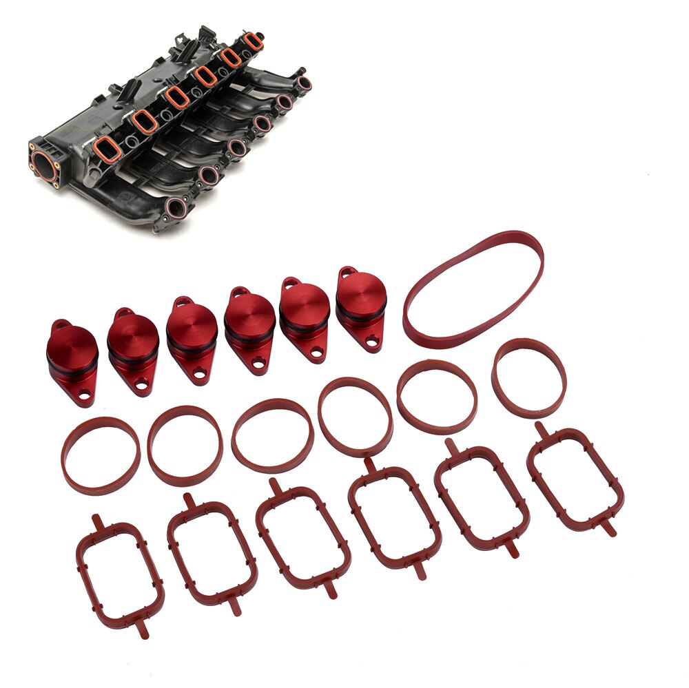 Diesel Engine 6 * 22MM 33mm Swirl Flap Disassembly Repair Kit with Air Gasket