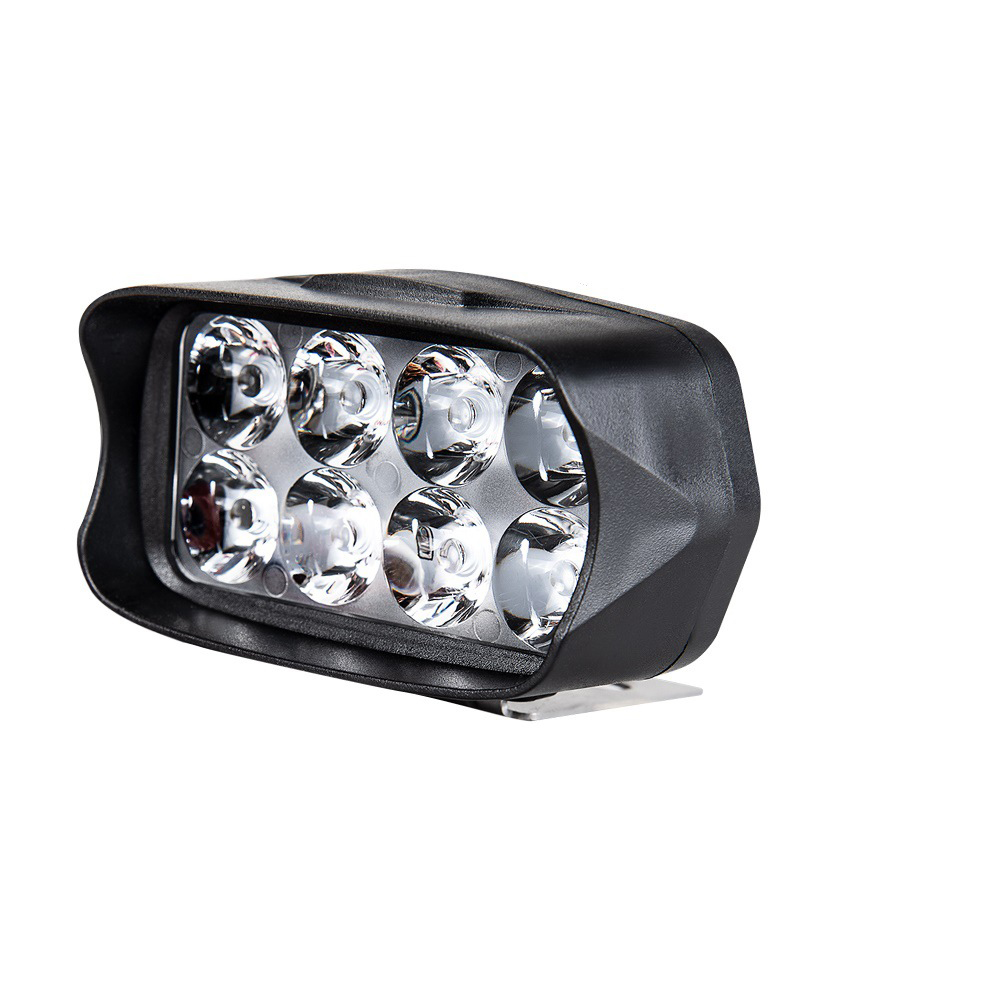 16/12/8 led-arbetsljusramp för motorcykel, strålkastare för barra, extra led-strålkastare för motorcykel, för 4 x 4 terränggående atv-lastbilar: Lavendel-