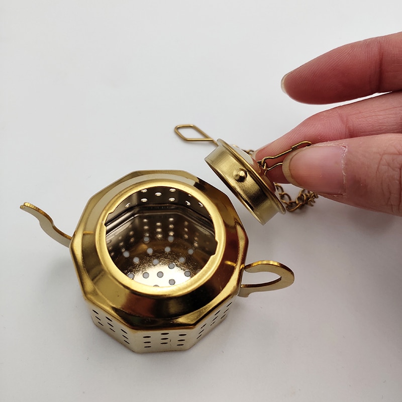 Stainless Steel Tea Infuser Shaped Tea Infuser Kitchen Tea Set Accessories Tea Ball Spice Flower Tea Strainer Herbal Strainer