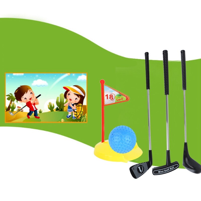 Mini Lustige Golf Spielzeug einstellen freundlicher Lernen Aktive FrüHenne Bildung Sport Spiel ÜSpund Ball Spielzeug Jungen und Mädchen Spielen Ball spielzeug