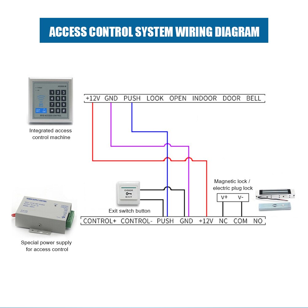 180kg/350lbs Electronic Magnetic Lock Installation Metal 12V Single Door Surface for Household Bedroom Protection