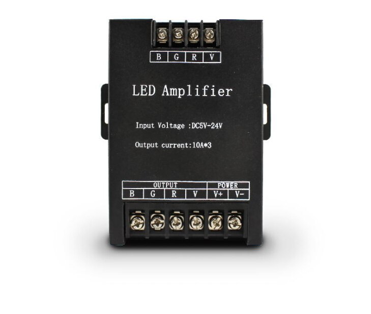 DC5-24V 3/4CH Versterkers, rgb/Rgbw Versterkers Pwm Signaal Power Repeater Voor 5050RGB/Rgbw Led Strip Licht: RGB