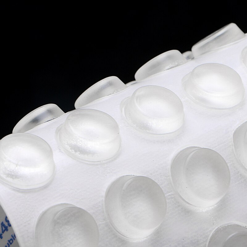 40 selvklæbende silikone gummi kabinet dørpude kofanger stop spjæld pude