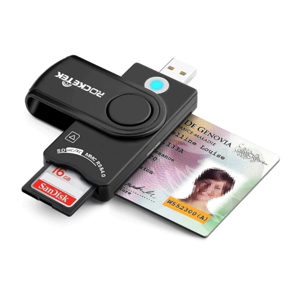 SGE USB SIM CARD ID CARD BANK CARD MEMORY CARD READER