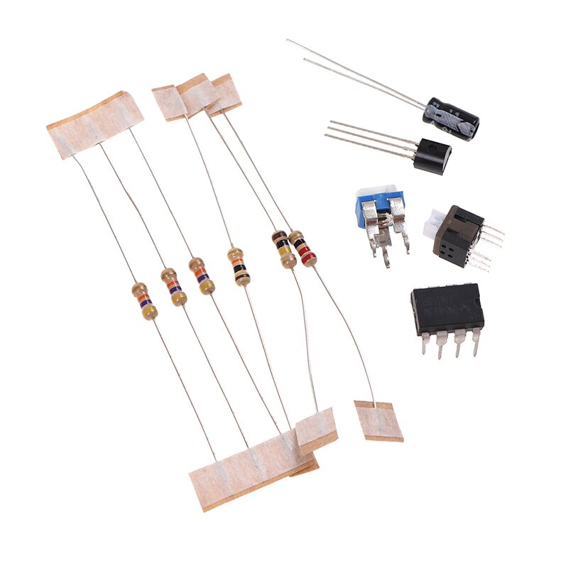 1Set Diy Kit Hart Vorm Ademhaling Lamp Kit Dc 4V-6V Breathing Led Suite Diy Elektronische productie Voor Leermiddel