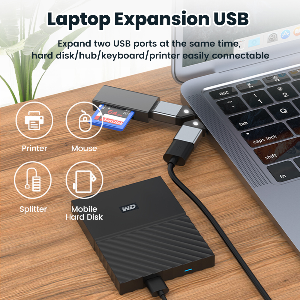 Type C To USB 3.0 Adapter 45 Open Angle USB Female To Type C Male Converter For Phone Laptop Card Reader U Disk Data Transfer
