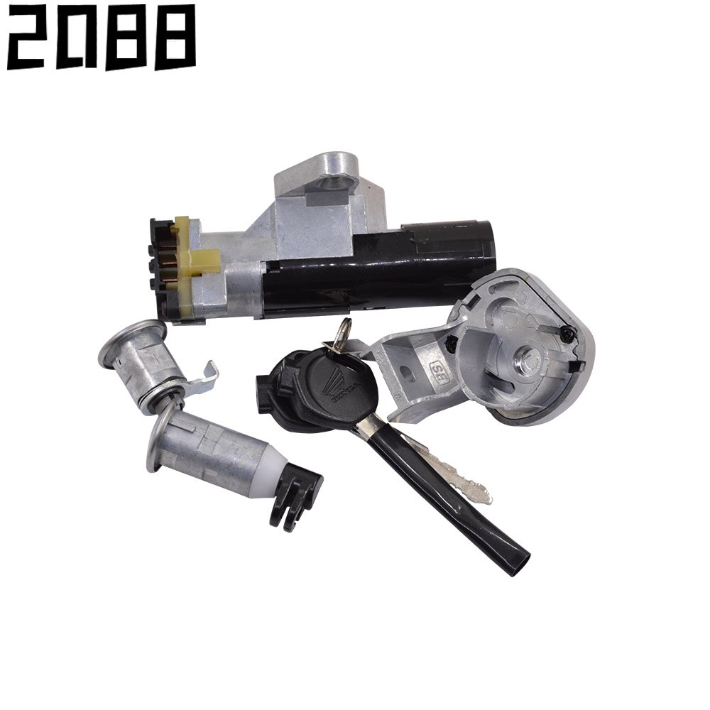 Genuine motorcycle ignition switch fuel lock suitable for Honda DIO VISION110 SPACY110 NSC SCR 110 original parts.