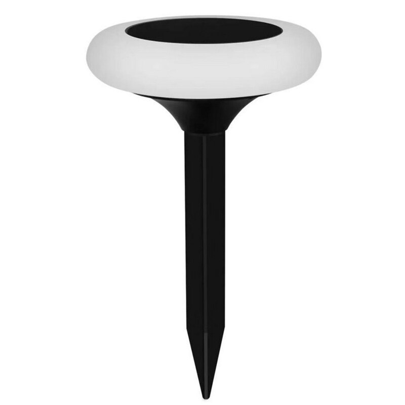 4 st solcellslampa rgb färgbyte fyrkantig trädgårdslampa 8 lägen rund rgb färgglad växlande underjordisk belysning lampor för gård dec: 1 pc