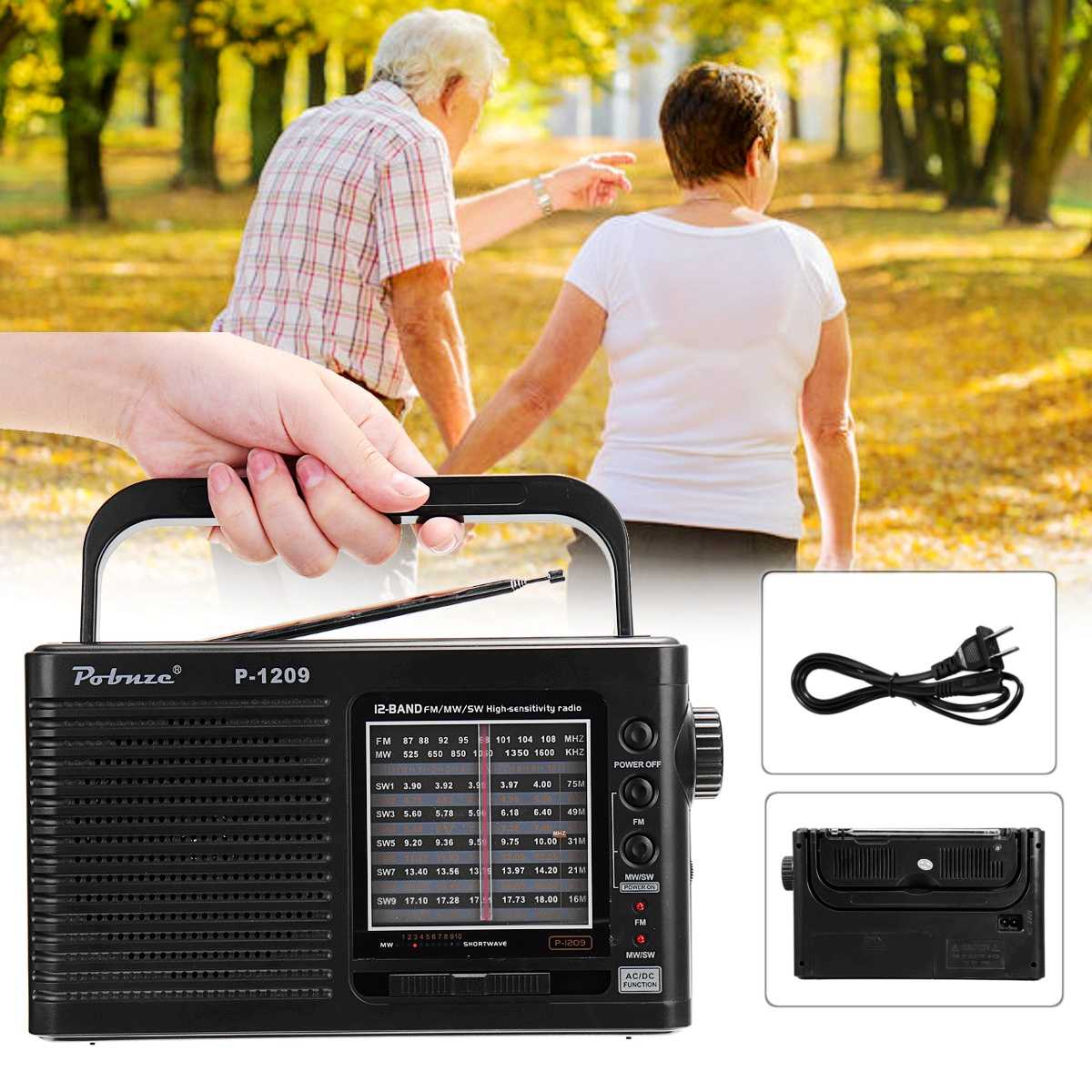Portable Full World Bands Radio AM FM SW Receiver ... – Grandado