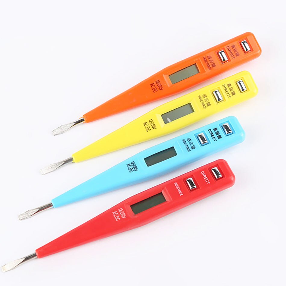 Digital display electric pencil multifunctional voltage test pen inductive measuring pen electric tool screw driver tool
