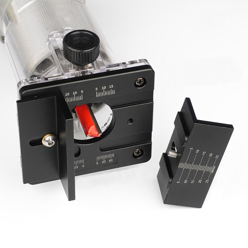Trim Router Fixed Trimming Machine 2 In 1 Slotting Bracket Invisible Fasteners Wardrobe Cupboard Panel Punch Locator