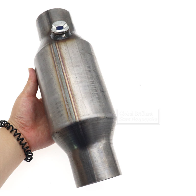 Convertidor catalítico de carrera de núcleo metálico de alto flujo universal de 200 celdas "Euro1 Sport de alto rendimiento