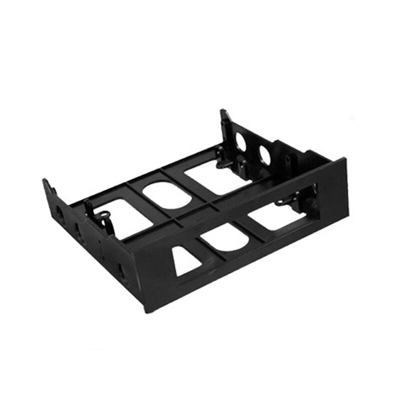 Adaptador de soporte del compartimento delantero de la bahía del disco duro de 3,5 a 5,25, Monte dispositivos de 3,5 pulgadas en la bahía de 5.25In