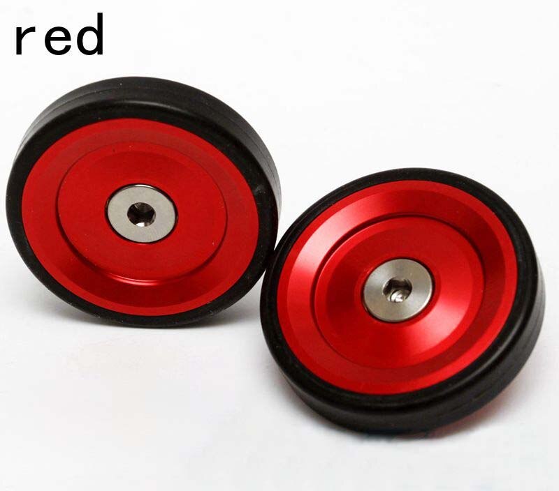 Aluminium legering Easy Wheel W/ M6 Bolt ForBrompton Folding Bike Rear Rack