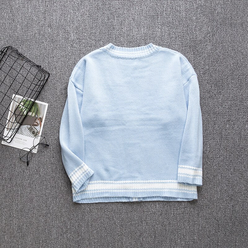 Pull ample japonais Hipster JK rétro pour fille, manteau d'automne, uniforme scolaire japonais