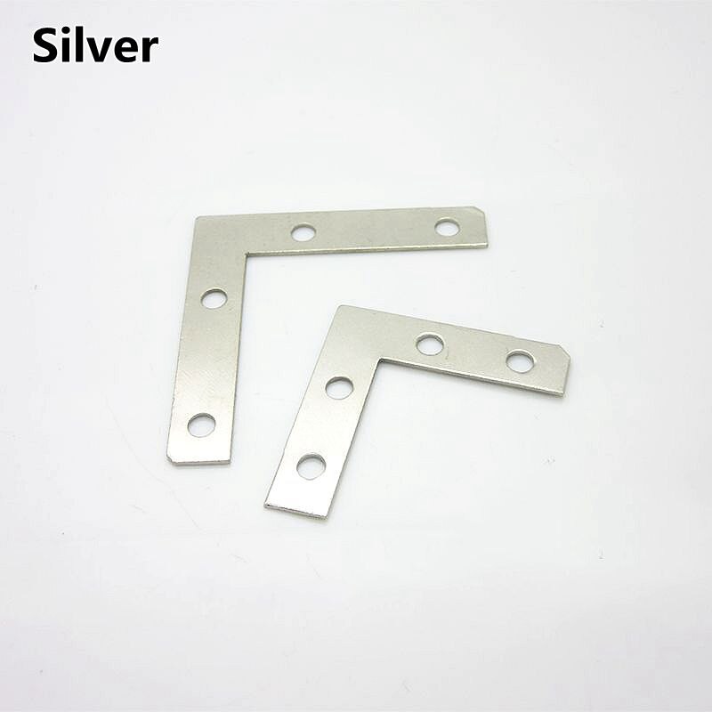 10 L-shaped Flat Corner Furniture Accessories Fixtures Frame Angle Iron 90 Degree Angle Iron For Fixing The Edge Of The Frame