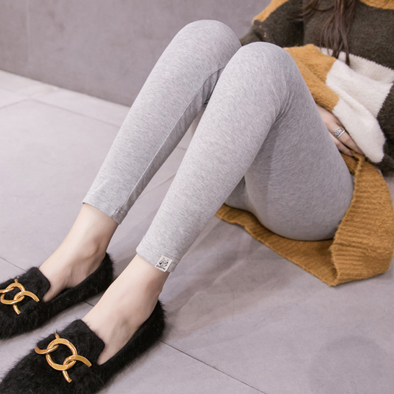 Mallas de maternidad con cintura ajustable para mujeres embarazadas, Ropa de embarazo, pantalones, Ropa para premamá, entallada, suave