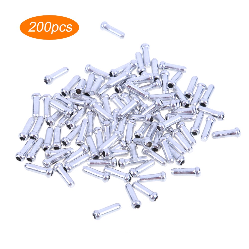 200Pcs Crimps Mtb Fiets Accessoires Fiets Cable End Caps Brake Shifter Draad Innerlijke Kabel Tips Voor Mtb Bike