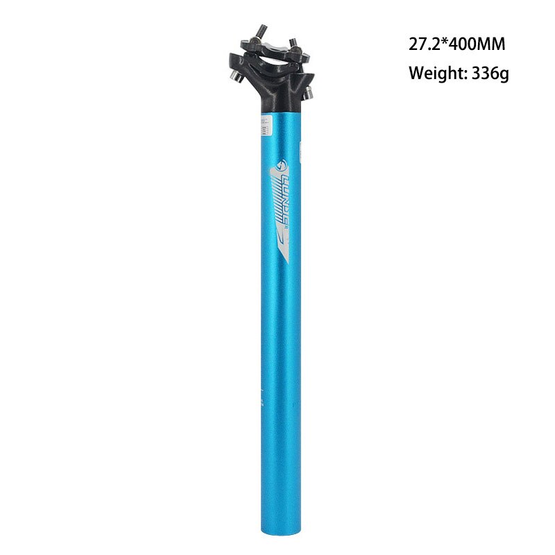 CYCLEACC Bicycle Dropper Seatpost Adjustable Height Saddle Tube 27.2/30.9/31.6mm Mountain Bike Seatpost Bicycle Accessories: 27.2mm Blue