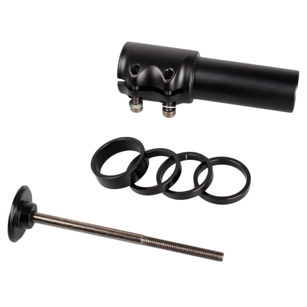 Janasiba Fiets koplamphouder adapter voor stuurpen houder voorlicht LED-lampen fitting houder camera type aansluiting