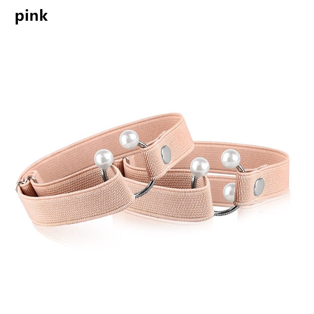 1 Paar Vrouwen Hoge Hakken Holding Anti-Slip Schoenveter Verstelbare Elastische Schoen Riem Riem Enkel Holding Schoenen Band Voor hoge Hakken: pink