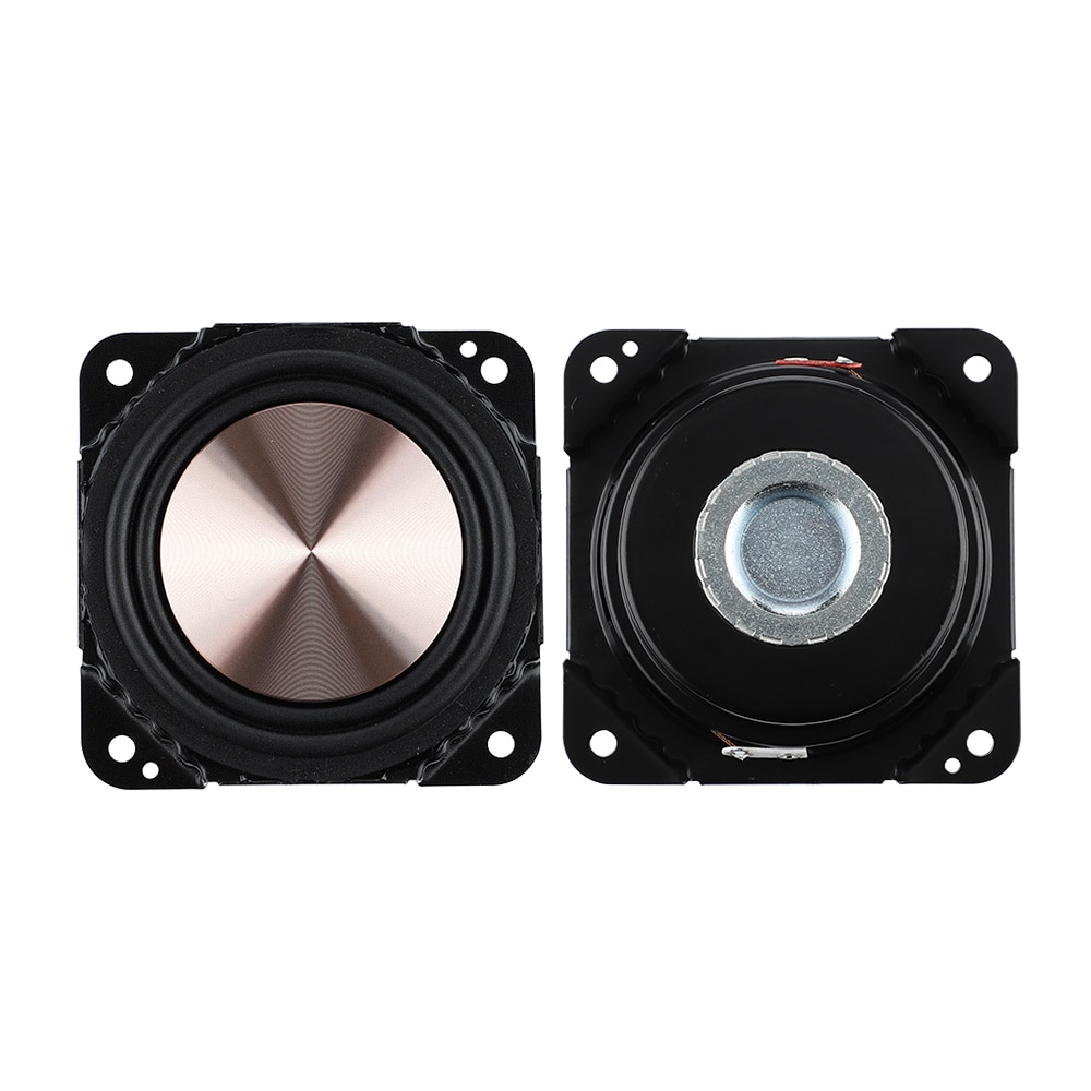 Aiyima 2 kpl 2.75 tuuman bassokaiuttimet 8 ohmia 20w bassokaiutinta harjattu metallikalvo kalvo kaiutin harman kardonille