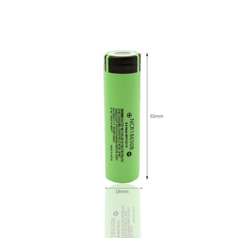 Batería de litio recargable para linterna, pila NCR18650 de 3400mAh, original, nueva, 34B, 3,7 V, 18650, 3400mah