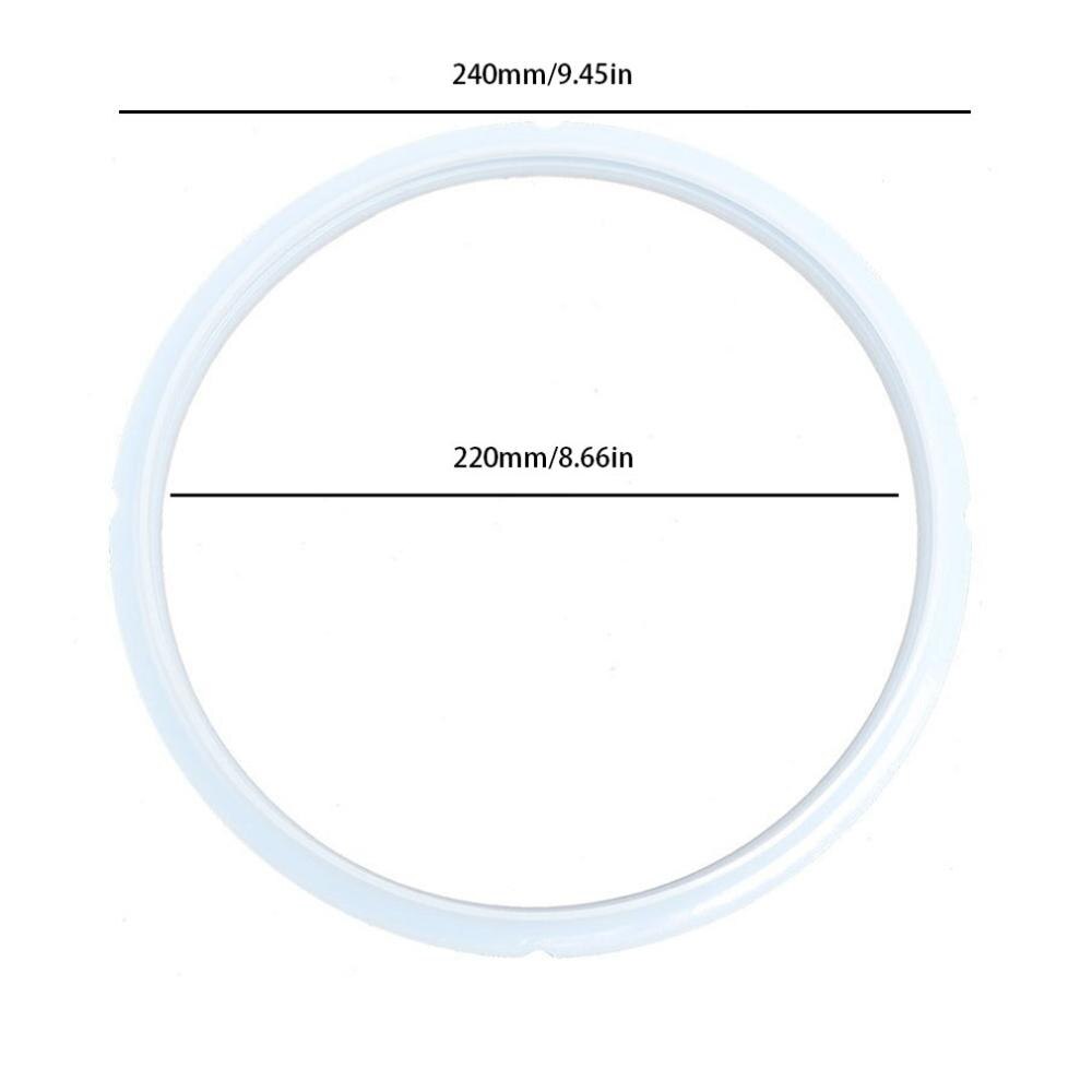 Rubber Pressure Cooker Gaskets Replacement Silicone Sealing Ring For Electric Pressure Cookers Kitchen Cookware Tool: 5Lor6L